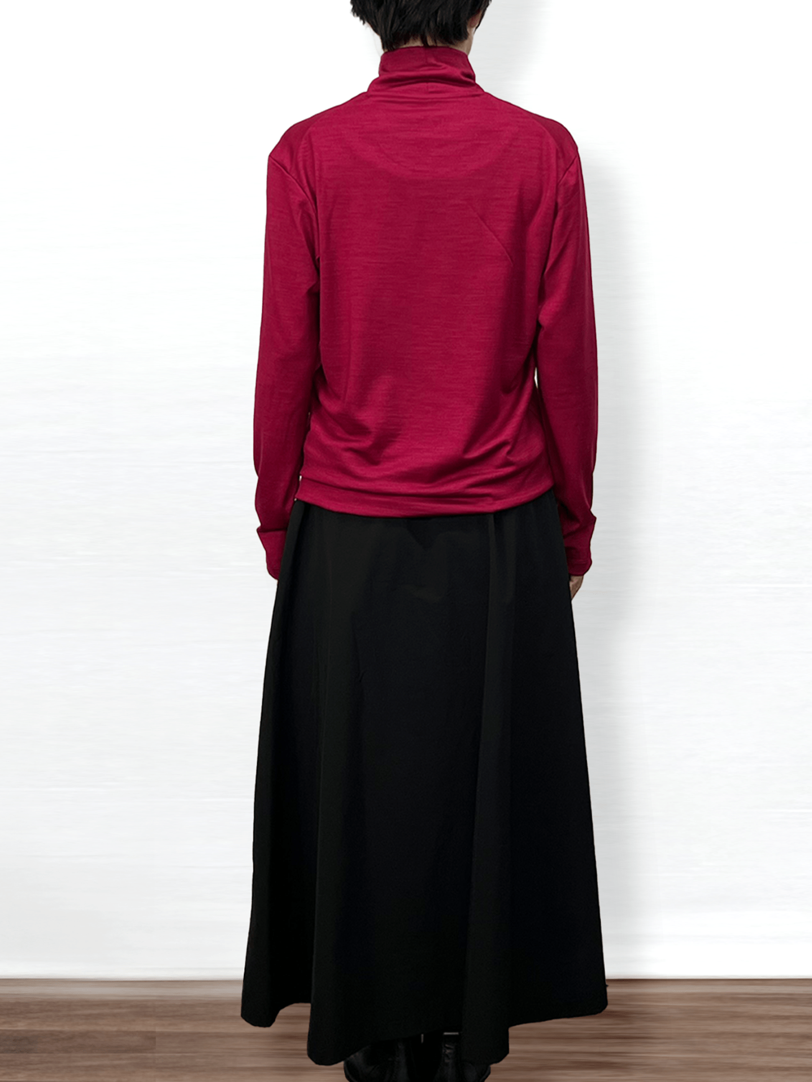 <男女兼用>メリノウールハイネック長袖Tシャツ | (350イエロー) - C - one ONLINE STORE