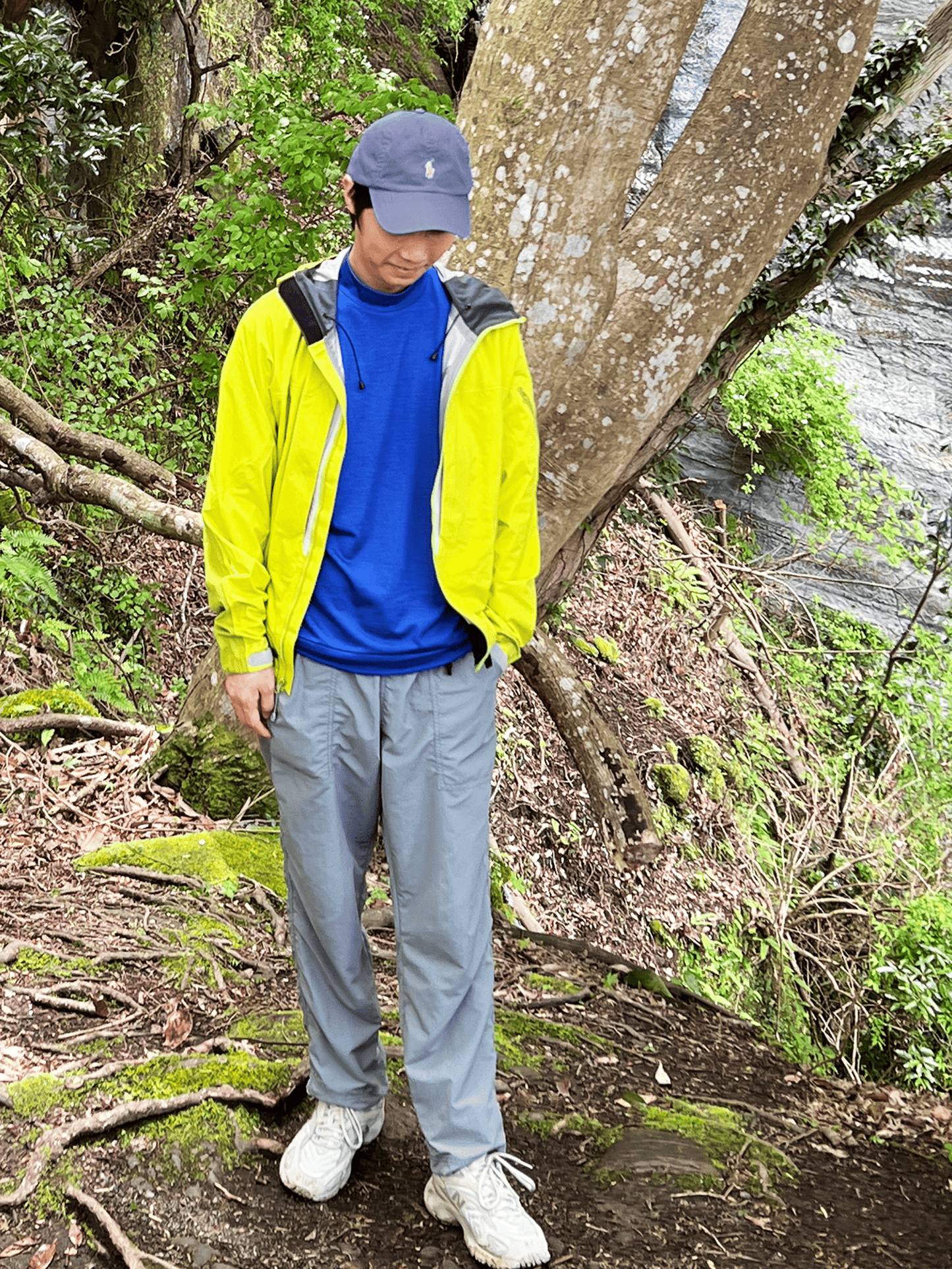 <男女兼用>メリノウールモックネック長袖Tシャツ | (450ロイヤルブルー) - C - one ONLINE STORE